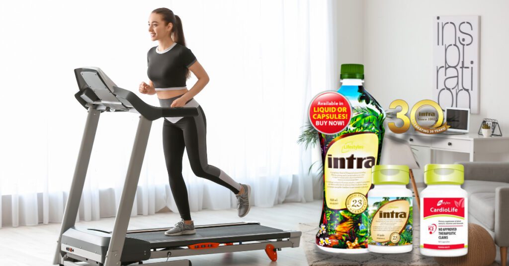 women make a fitness cardio workout for natural wellness