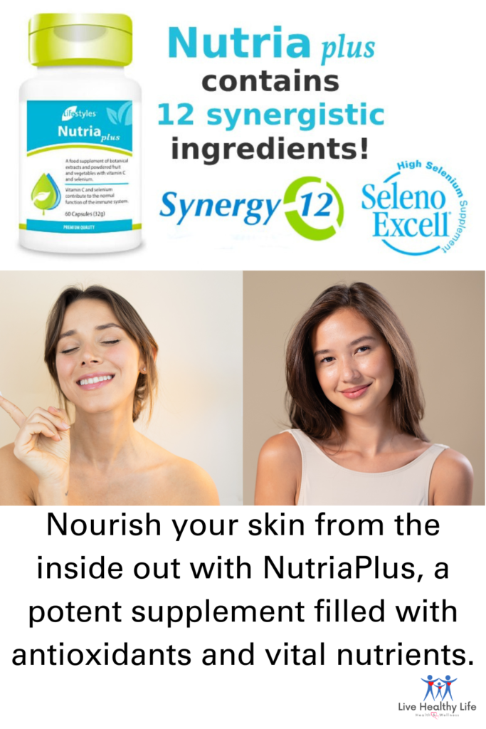 healthy lifestyle of glowing skin